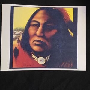 “Creek Legend of the Little People” by Johnny Tiger Jr. – Double Signed Print